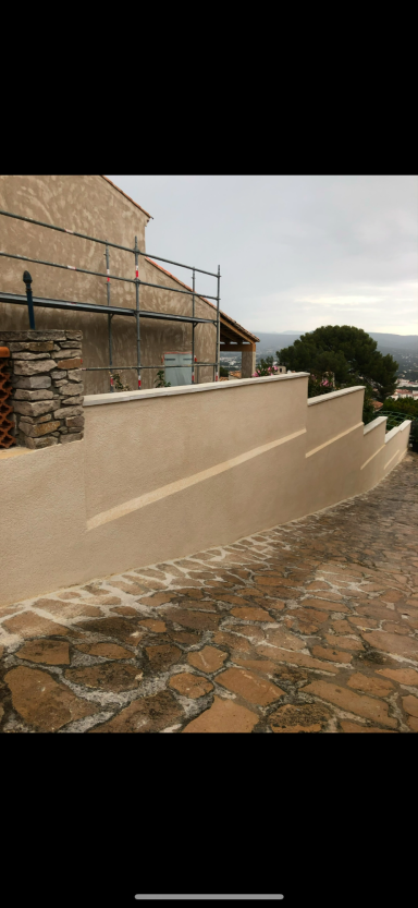 Mur de clôture